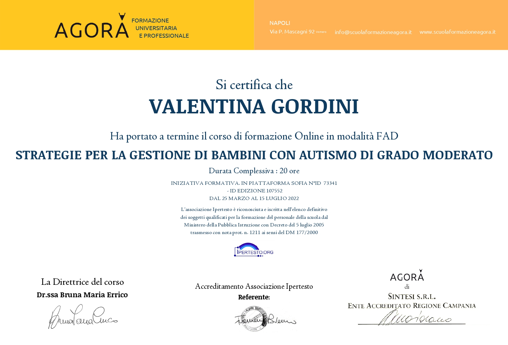 Autismo moderato VALENTINA GORDINI page 0001