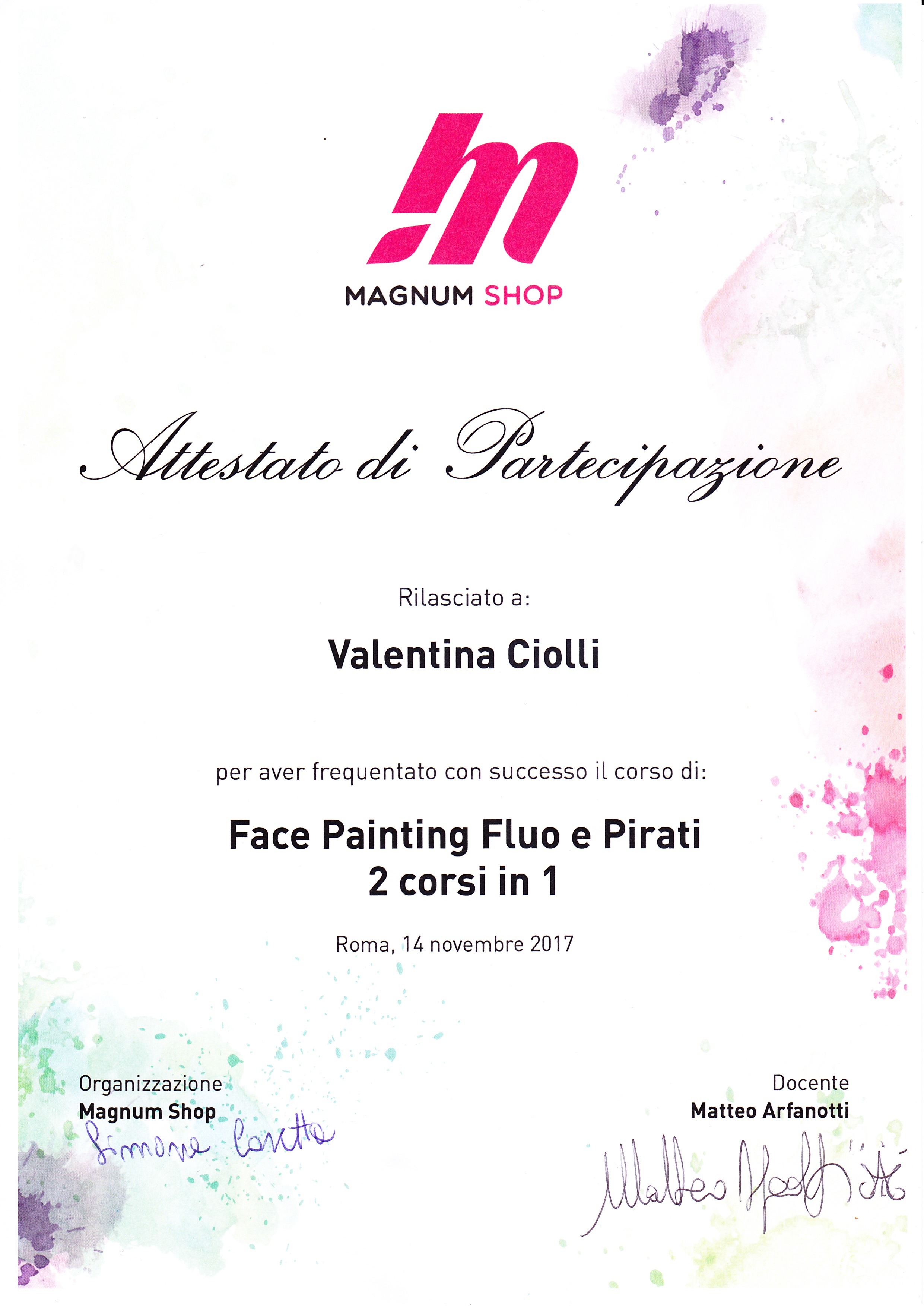 Face Painting V Ciolli 1